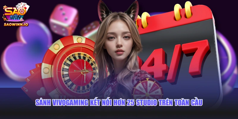 Sảnh Vivogaming kết nối hơn 25 studio trên toàn cầu